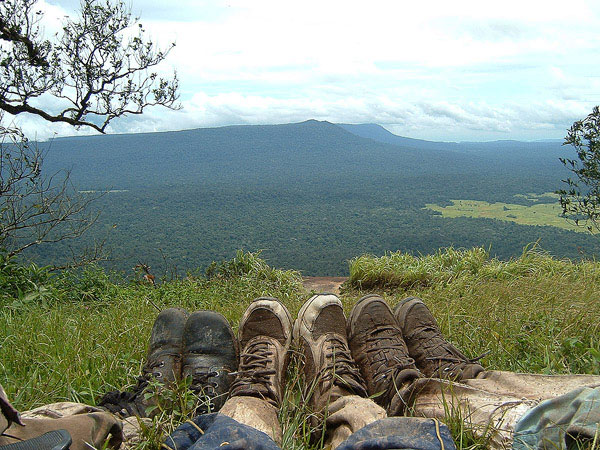 At Khao Laem mountain-top in Khao Yai national park