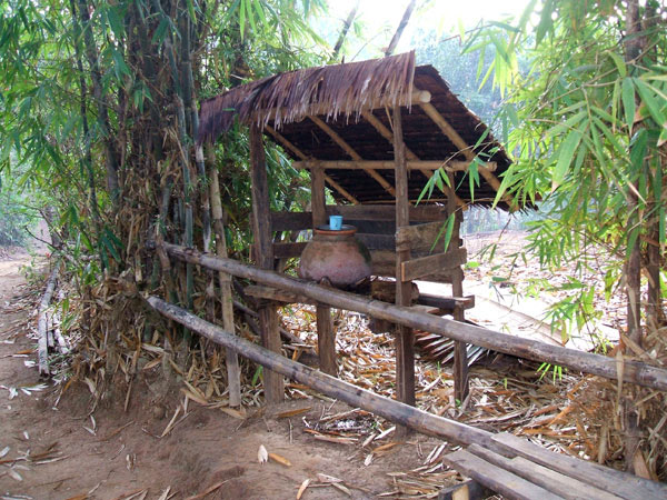 Drinking water station, Laytongku village