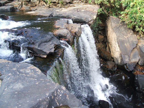 A waterfall on Sai Yai river