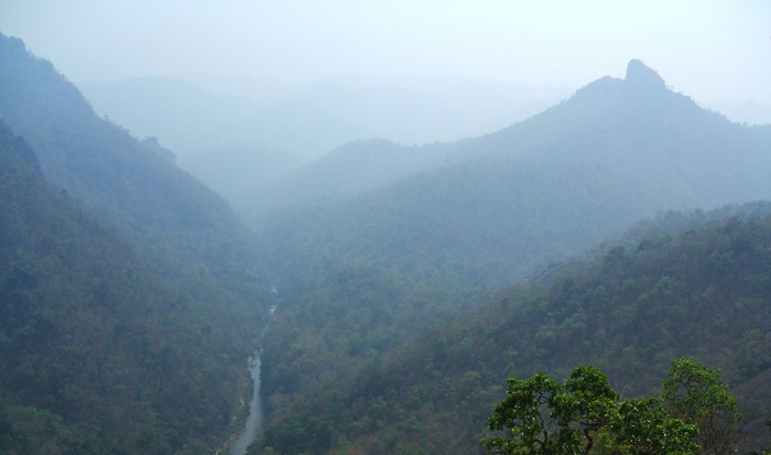 View ofMae Klong river