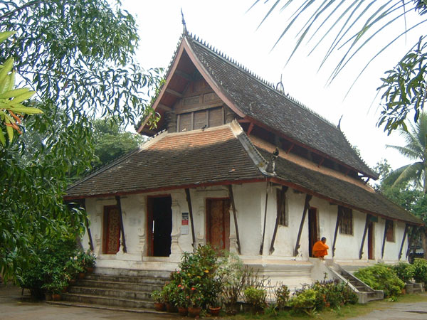 A Wat or Temple in Luang Prabang